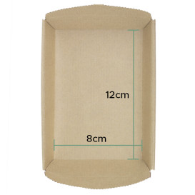Molde Horno Kraft 12x8x2,5cm (50 Uds)