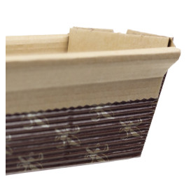 Molde Horno Kraft 19,7x6,5x4,8cm (40 Uds)