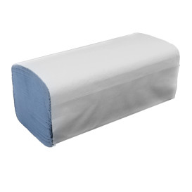 Toalla de Papel Secamanos Azul 1 Capa Z (150 Uds)