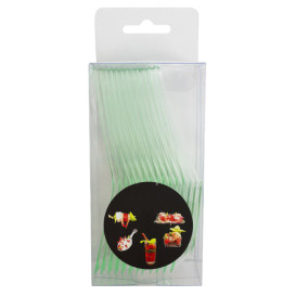 Cuchara Degustación Plástico Transparente 12,4cm (12 Uds)