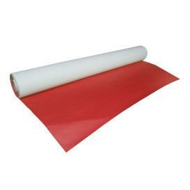 Mantel de Papel Rollo Rojo 1x100m. 40g (1 Ud)