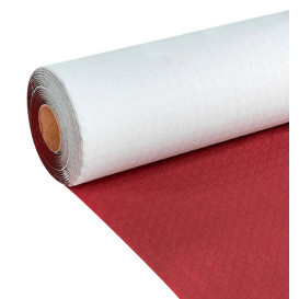 Mantel de Papel Rollo Rojo 1x100m. 40g (1 Ud)