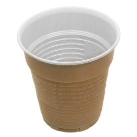 Vaso de Plástico PS Vending Bicolor 165ml Ø7,0cm (100 Uds)