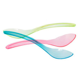 Cucharilla Plastico Enfundada para Helados 147 mm (100 Uds)
