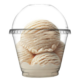 Tarrina de Plástico PET Cristal 270ml Ø9,3cm (1.000 Uds)