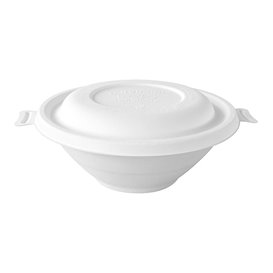 Tapa de Fibra Moldeada con Pestañas para envase 710 y 1.360ml (50 Uds)