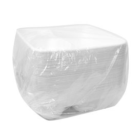 Envase de Caña de Azúcar 3C 23x23x5,5cm (50 Uds)