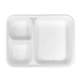 Bandeja de Caña de Azúcar para Nachos 3C 16,5x21x5x3,5cm (400 Uds)