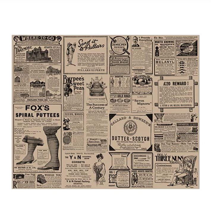 Envuelta Antigrasa Times Kraft 31x38cm (1.000 Uds) Envuelta Antigrasa Times Kraft 31x38cm (1.000 Uds)