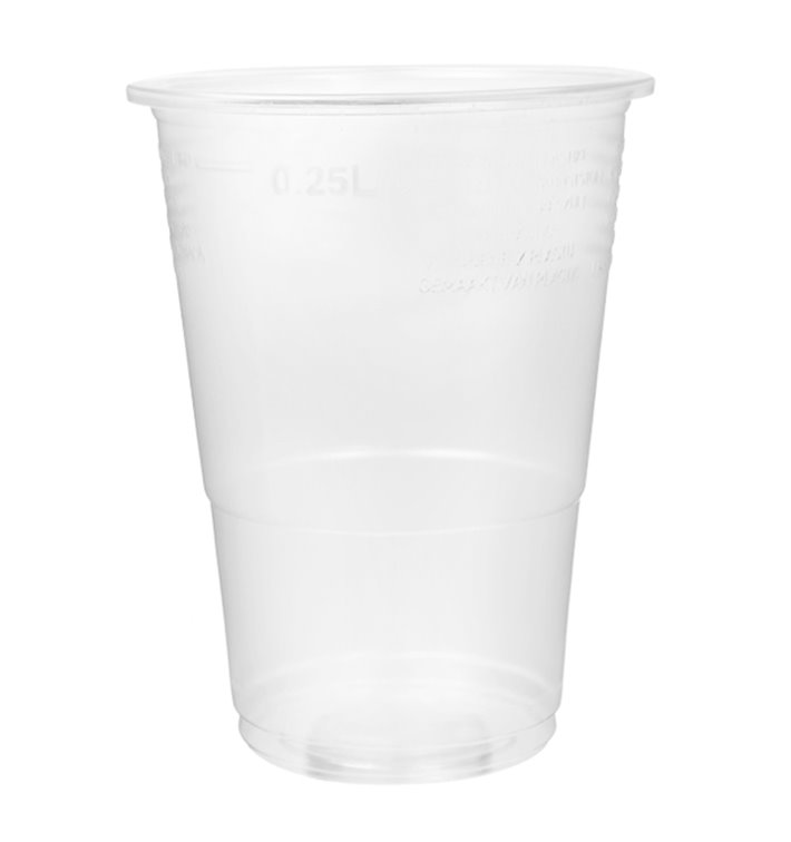Vaso Reutilizable PP Transparente 300ml (50 Uds) Vaso Reutilizable PP Transparente 300ml (50 Uds)