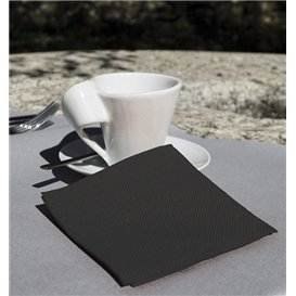 Servilleta de Papel Micropunto 20x20cm 2C Negra (100 Uds)