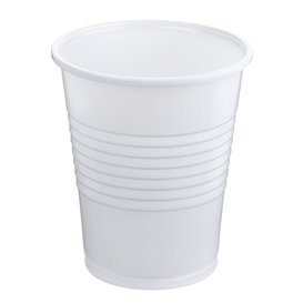 Vaso de Plástico PP Blanco 240ml (100 Uds)