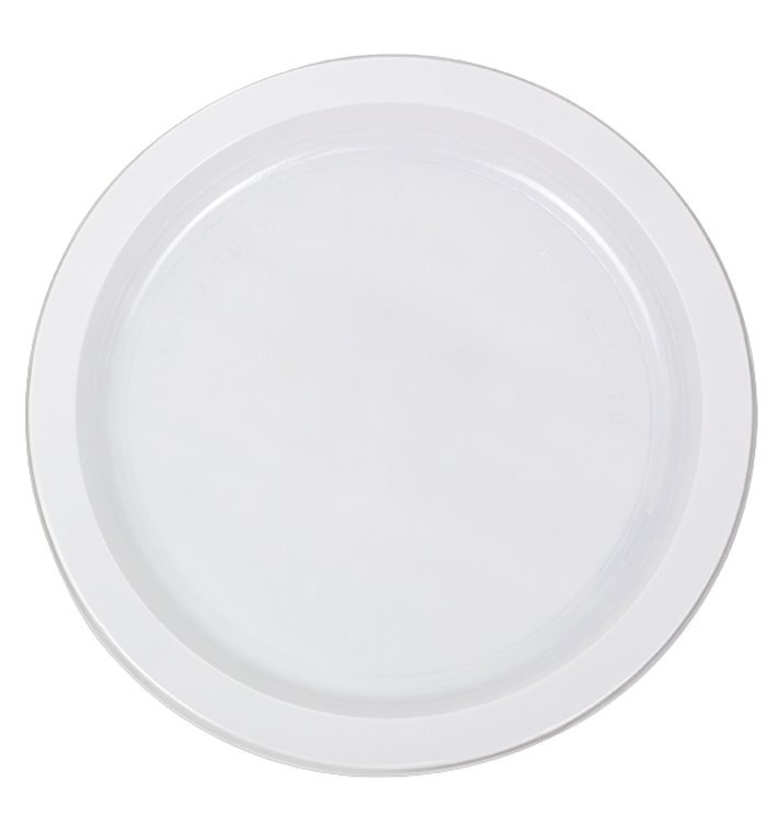 Plato Reutilizable PS Llano Blanco 22cm (50 Uds) Plato Reutilizable PS Llano Blanco 22cm (50 Uds)