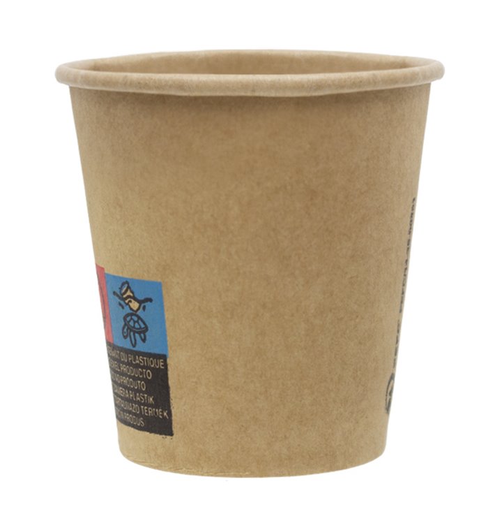 Vaso Cartón 3Oz/100ml Kraft-Kraft Ø5,8cm (50 Uds) Vaso Cartón 3Oz/100ml Kraft-Kraft Ø5,8cm (50 Uds)