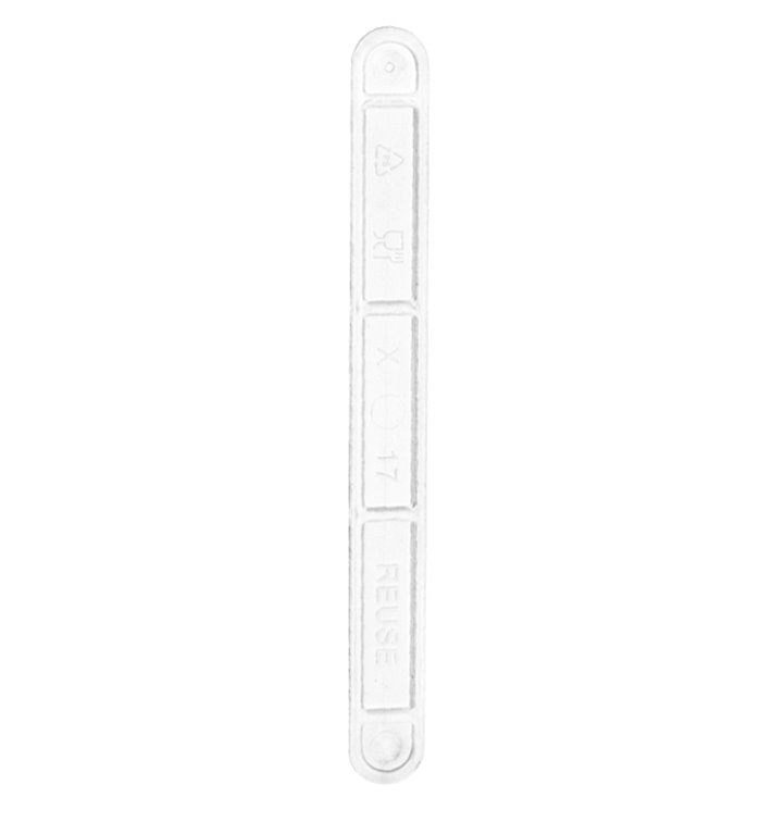 Agitador de Plástico para Café Transparente 9cm (100 Uds) Agitador de Plástico para Café Transparente 9cm (100 Uds)