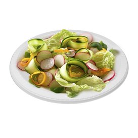 Plato Hondo Reutilizable Económico PS Blanco Ø22cm (50 Uds)