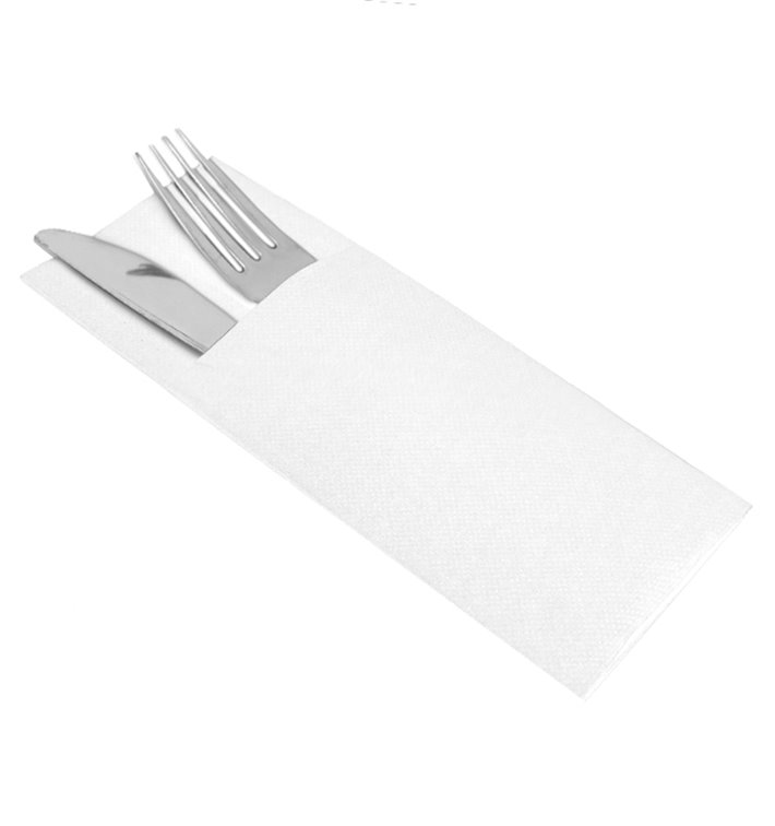 Servilleta Canguro de Papel Punta-Punta 33x40cm Blanca (600 Uds) Servilleta Canguro de Papel Punta-Punta 33x40cm Blanca (600 Uds)