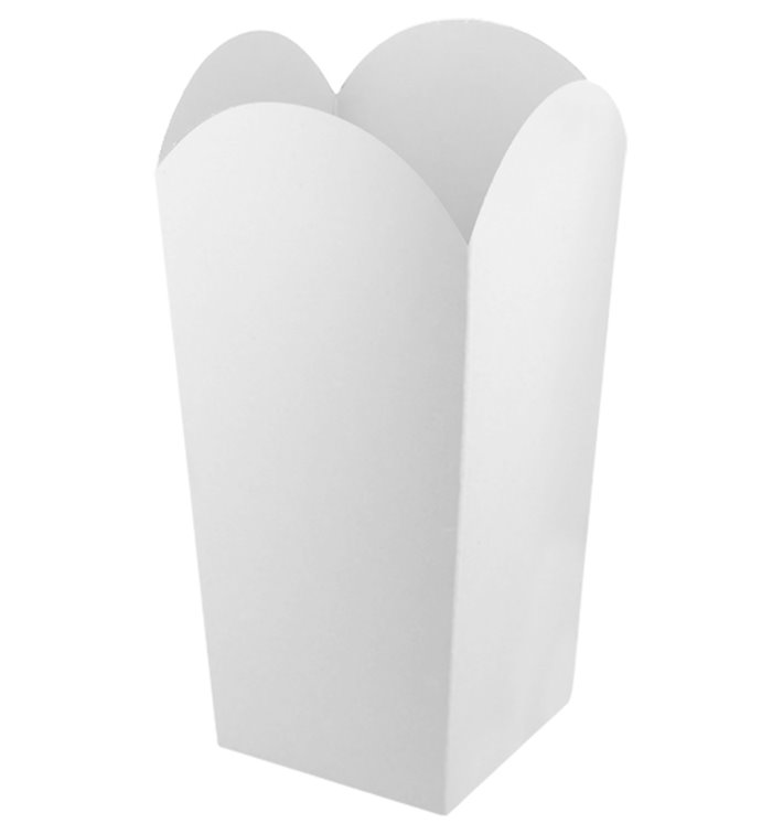 Caja Palomitas Pequeña Blanca 45gr 6,5x8,5x15cm (25 Uds) Caja Palomitas Pequeña Blanca 45gr 6,5x8,5x15cm (25 Uds)