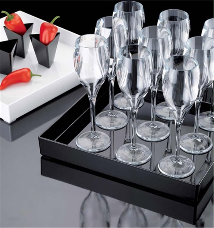 Bandeja de plástico duro