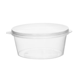 Tarrina Redonda Bisagra PP Transparente 30ml (50 Uds)