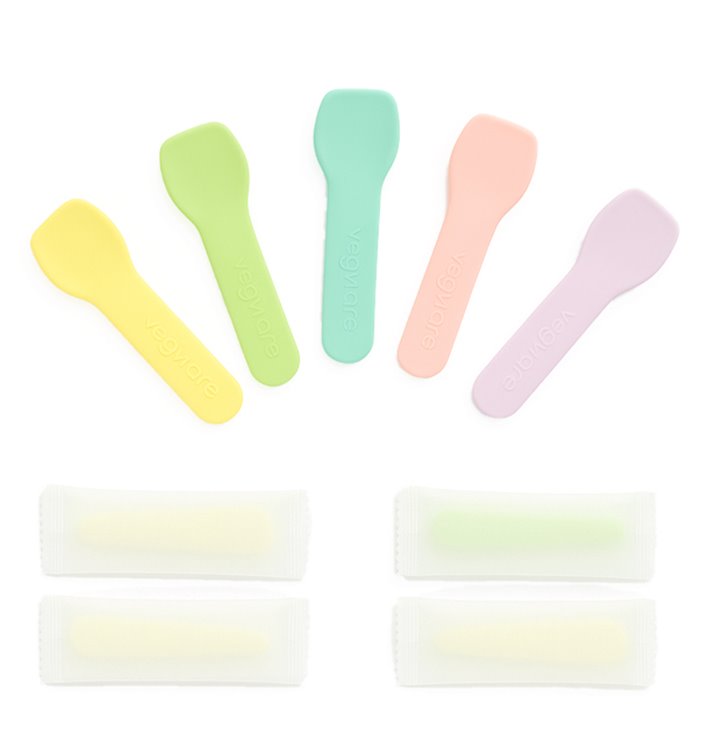 Cucharita Cartón Enfundada para Helado ‘'Tutti Frutti'’ 9cm (2.000 Uds) Cucharita Cartón Enfundada para Helado ‘'Tutti Frutti'’ 9cm (2.000 Uds)