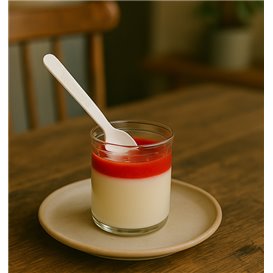 Cucharilla Cartón para Café Blanca 11,5cm (1.000 Uds)