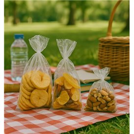 Bolsa de Polietileno Sin Cierre 18x25cm G-100 (100 Uds)