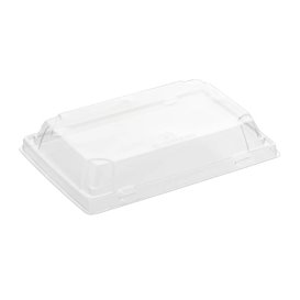 Tapa para Envase de Sushi rPET 18,5x10,2cm (12 Uds)