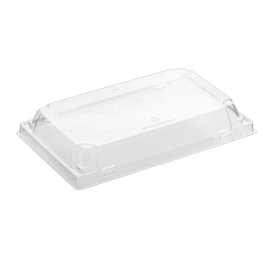 Tapa para Envase de Sushi rPET 21,5x13,5cm (600 Uds)