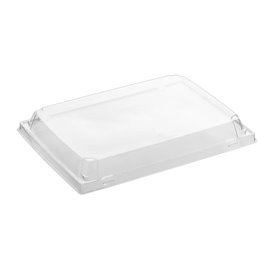 Tapa para Envase de Sushi rPET 23,5x16cm (600 Uds)