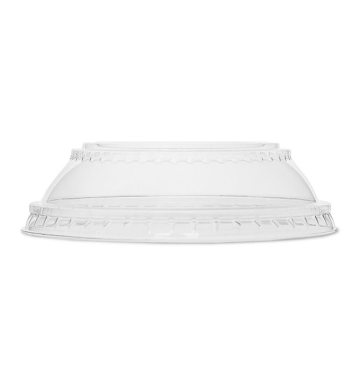 Tapa para Tarrina Compostable PLA Transparente Ø9,6 cm (100 Uds)