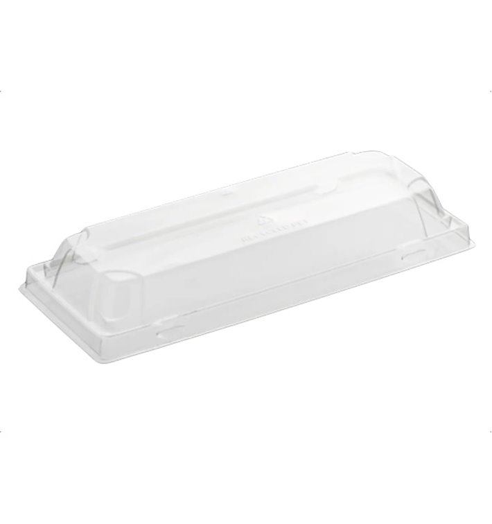 Tapa para Envase de Sushi rPET 22x9cm (50 Uds)