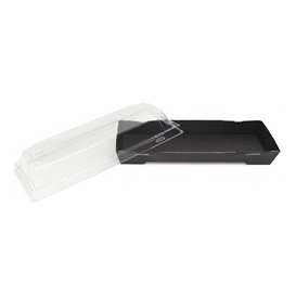 Tapa para Envase de Sushi rPET 22x9cm (50 Uds)