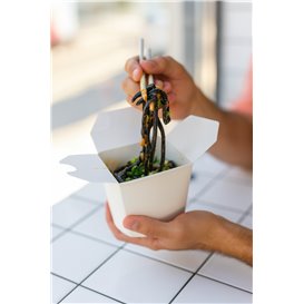 Envase Comida para Llevar Blanco 26Oz/780ml (50 Uds)