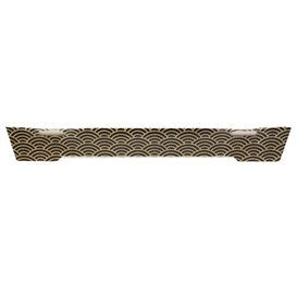 Envase para Sushi de Cartón ''Waves'' 21,5x13,5cm (400 Uds)