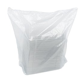 Tapa para Envase de Sushi rPET 23,5x16cm (50 Uds)