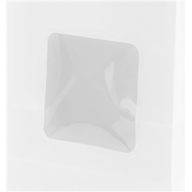 Bolsa SOS Blanca con Cierre y Ventana 9+6x26cm (1000 Uds)