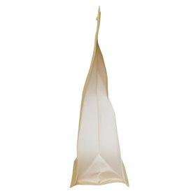 Bolsa Papel SOS y Ventana Expositora BOPP con Cierre 15+7x23cm (50 Uds)