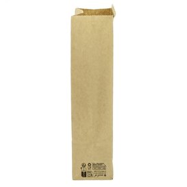 Bolsa SOS Kraft con Cierre y Ventana 12+6x23,5cm (50 Uds)