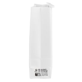 Bolsa SOS Blanca con Cierre y Ventana 15+7x23cm (50 Uds)