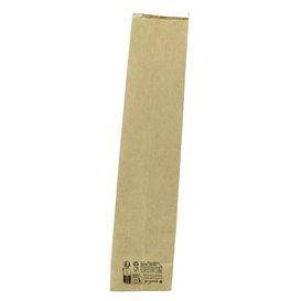 Bolsa SOS Kraft con Cierre 9+6x26cm (1000 Uds)