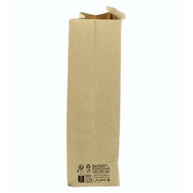 Bolsa SOS Kraft con Cierre 15+7x23cm (1000 Uds)