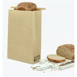 Bolsa SOS Kraft con Cierre 15+7x23cm (1000 Uds)
