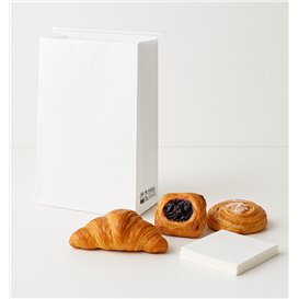 Bolsa SOS Blanca con Cierre 15+7x23cm (1000 Uds)