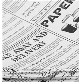 Cono de Papel Antigrasa Times 29,5cm 250g (100 Uds)