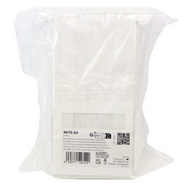 Bolsa SOS Blanca con Cierre y Ventana 12+6x23,5cm (50 Uds)