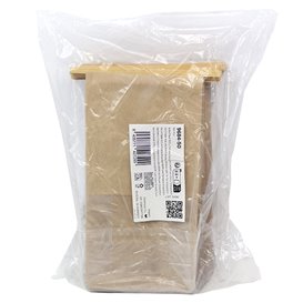 Bolsa Papel SOS y Ventana Expositora BOPP con Cierre 12+6x23,5cm (50 Uds)