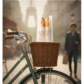 Bolsa Camiseta Pan Home Compost "Bakery" 30x60cm G56 (100 Uds)