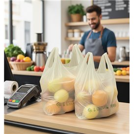 Bolsa Camiseta Home Compost “Classic” 35x50cm G70 (100 Uds)