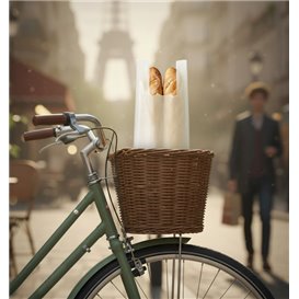 Bolsa Camiseta Pan Home Compost "Classic" 30x60cm G56 (100 Uds)